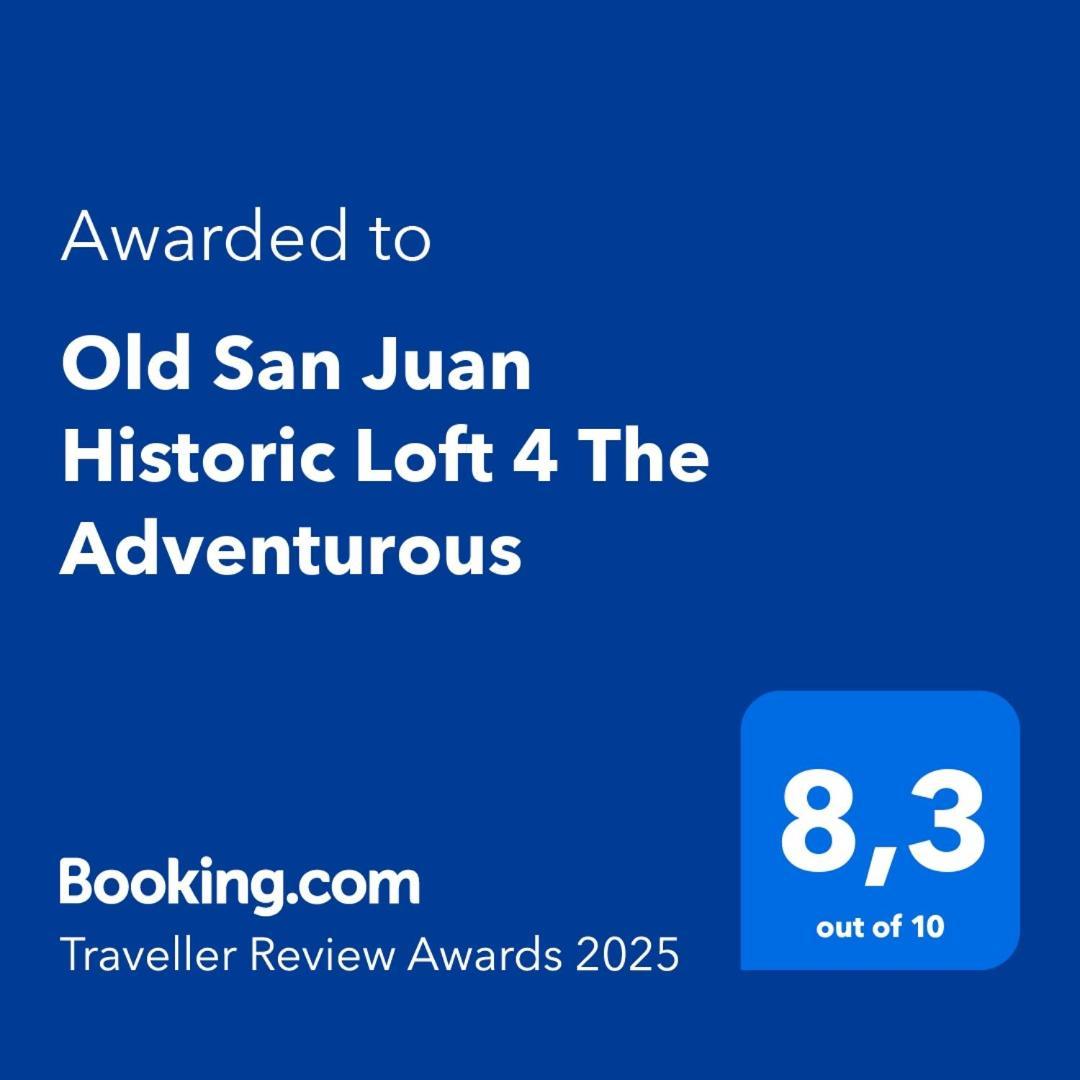 דירות Old San Juan Historic Loft 4 The Adventurous מראה חיצוני תמונה